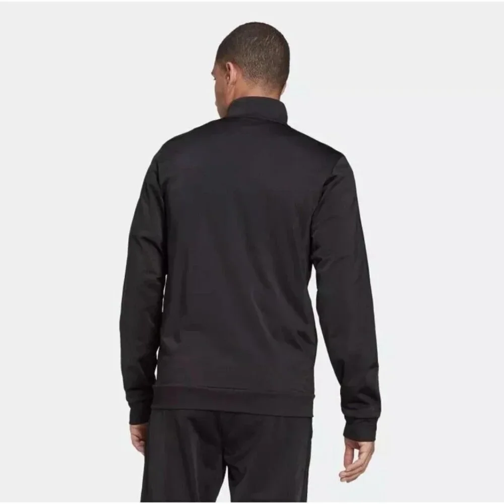 NEW Adidas Tricot  Men's XL Black Full-Zip Track Jacket G1557